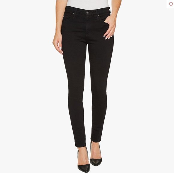 AG Adriano Goldschmied Farrah Skinny in Black‎ - Picture 1 of 6